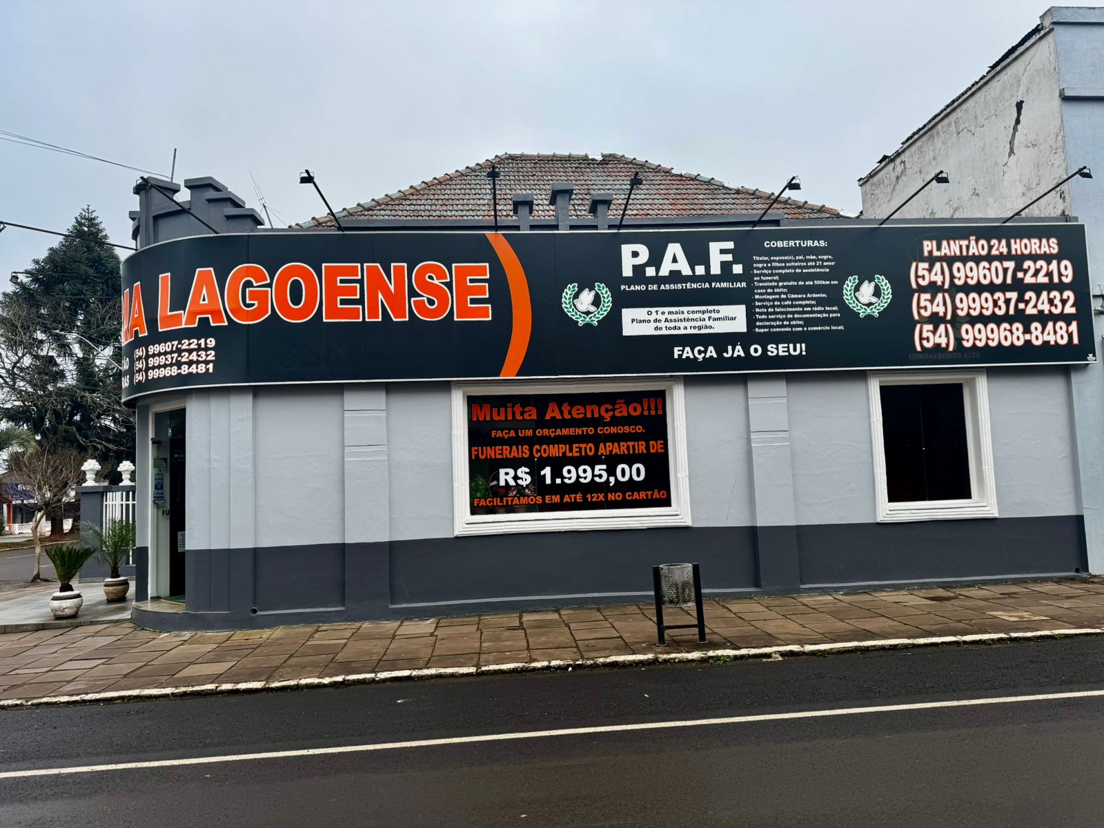 Sede da Funerária Lagoense